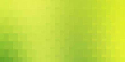 Light Green, Yellow vector template in rectangles.