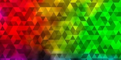 Light Multicolor vector pattern with polygonal style.