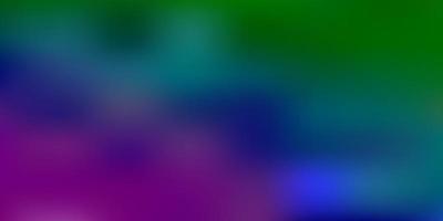 Light multicolor vector blur background.