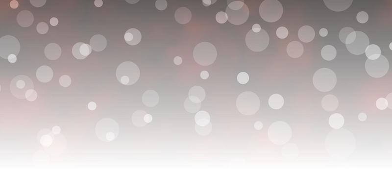 Dark Orange vector pattern with circles.