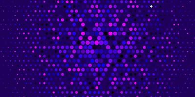 Light Purple vector layout with circles.