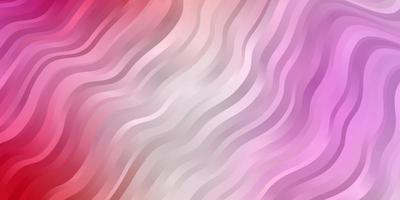 Light Red, Yellow vector background with bows.