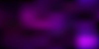 Dark purple vector abstract blur template.