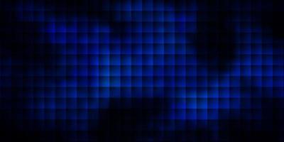 Dark BLUE vector template with rectangles.