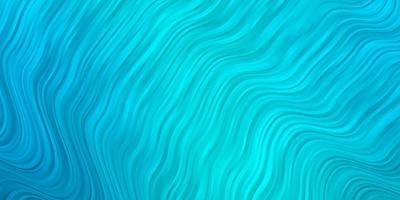 Light BLUE vector background with lines.