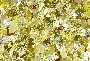 Dark Green, Yellow vector texture with random triangles.