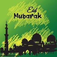 Eid Mubarak wallpaper vector