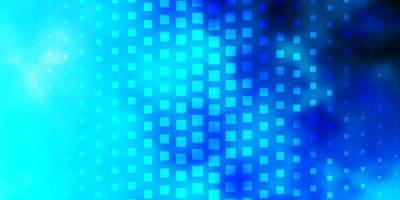 Light BLUE vector background with rectangles.