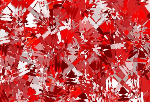 Dark Orange vector texture with random triangles.