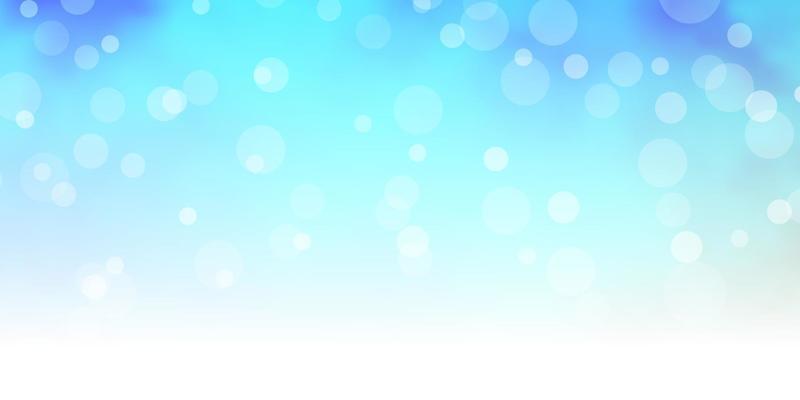 Light Blue, Green vector background with circles.