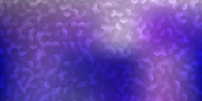 Light purple vector template in a hexagonal style.