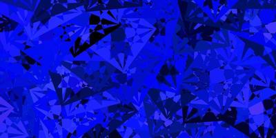 Light Purple vector pattern with polygonal shapes.