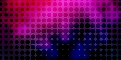 Light Blue, Red vector texture with disks.