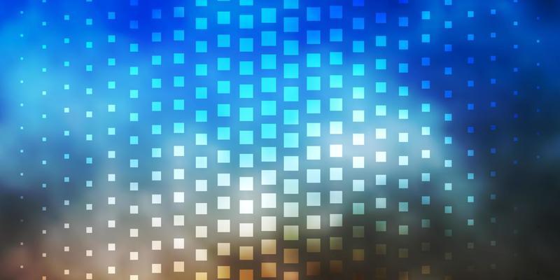 Light Blue, Yellow vector template with rectangles.