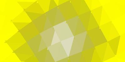 Light yellow vector geometric polygonal layout.