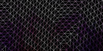 Dark blue, red vector triangle mosaic design.