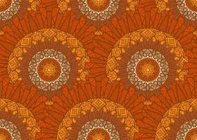 Mandala Seamless Pattern vector