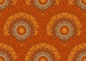 Mandala Seamless Pattern vector