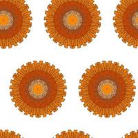 Mandala Seamless Pattern vector