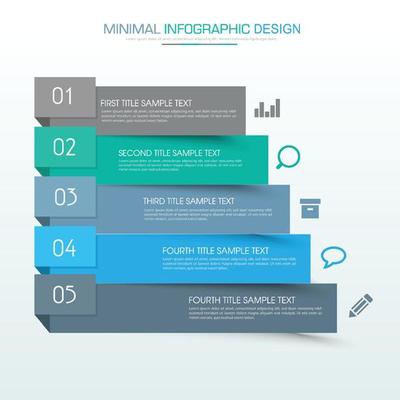 Business infographic template  with icon ,vector design illustration