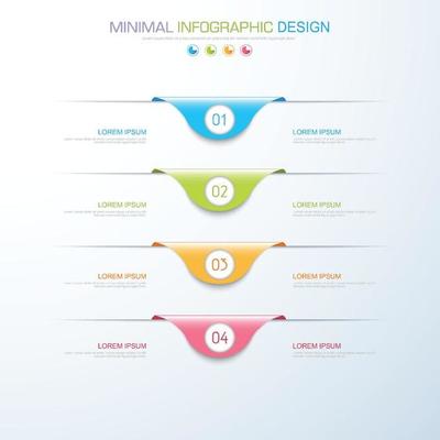 Business infographic template  with icon ,vector design illustration