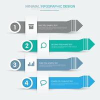 Business infographic template  with icon ,vector design illustration vector