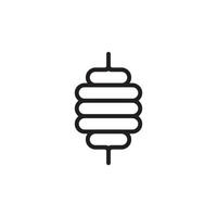una ilustración de una casa de abejas aislada sobre fondo blanco, plantilla de diseño vectorial, icono de logotipo simple, proyecto de archivo eps 10 vector