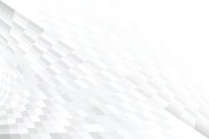 Abstract white and gray color, modern design background with geometric shape. Vector illustration.