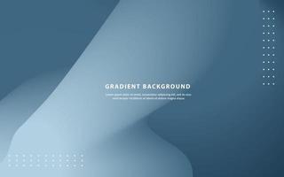 Abstract blue gradient background vector