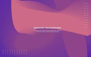 Abstract gradient fluid background vector