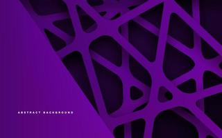 abstract spider net shape overlap layer papercut background vector
