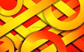 Abstract overlap layer background vector