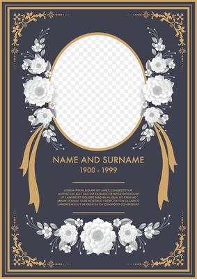 Funeral Frame PNG, Vector, PSD, and Clipart With Transparent Background for  Free Download