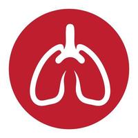 lung logo design vector for your business