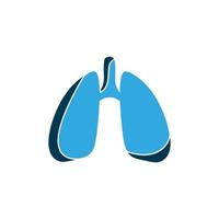 lung logo design vector for your business