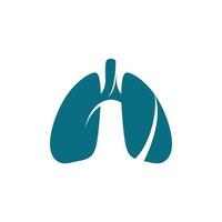 lung logo design vector for your business