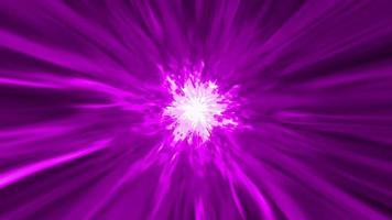 tunnel de feu violet zoom video