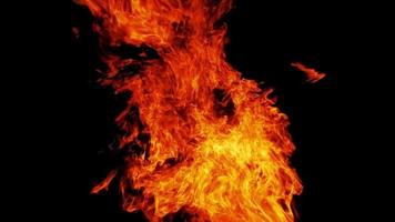 Feuer-Explosions-Effekt video
