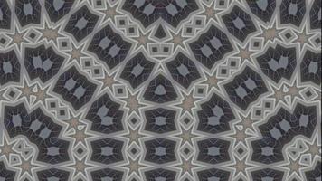 Kaleidoscope art pattern background symmetry video