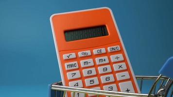 Product shot of calculator video