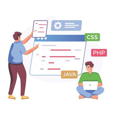 Full Stack Web Development Vector Art Icons And Graphics For Free Full Stack Web Development Vector Art Icons And Graphics For Free