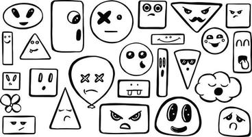 pegatina de caras sonrientes emoji amor de patrones sin fisuras. fondo de mensaje de diversión juvenil de vector de dibujos animados.