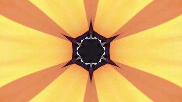 Colorful kaleidoscopic movement abstract video