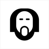 muslim avatar profile free vector
