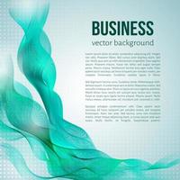 Bright green moving wavy lines. Business background. Easy to edit design template for your presentations. vector