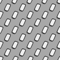Seamless phone pattern. Doodle vector with smartphone icons. Vector phone background