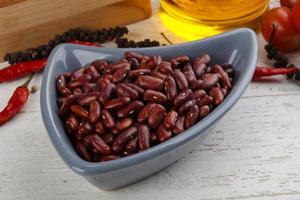 Dry kidney beans photo