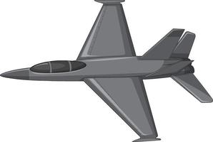 un avión militar sobre fondo blanco
