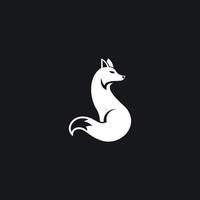 lobo logo vector icono ilustración