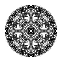 Hand drawn mandala. decoration in ethnic oriental  doodle ornament. vector